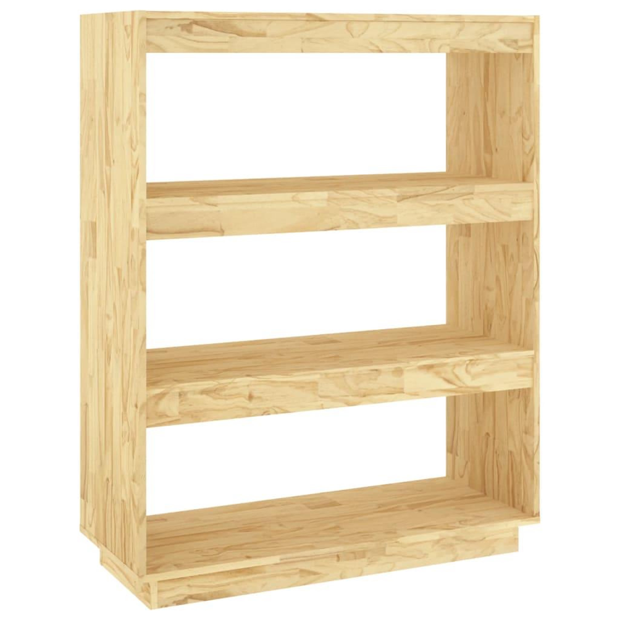 Voir la diapositive 2 : VIDAXL Bibliotheque/Separateur de piece 80x35x103cm bois de pin massif