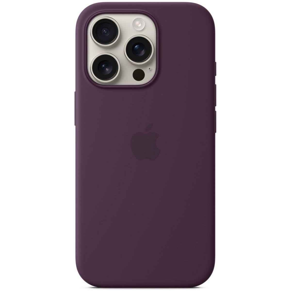 APPLE Coque iPhone 16 Pro Prune MagSafe