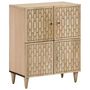 Voir la diapositive 1 : VIDAXL Armoire laterale 60x33x75 cm bois massif de manguier