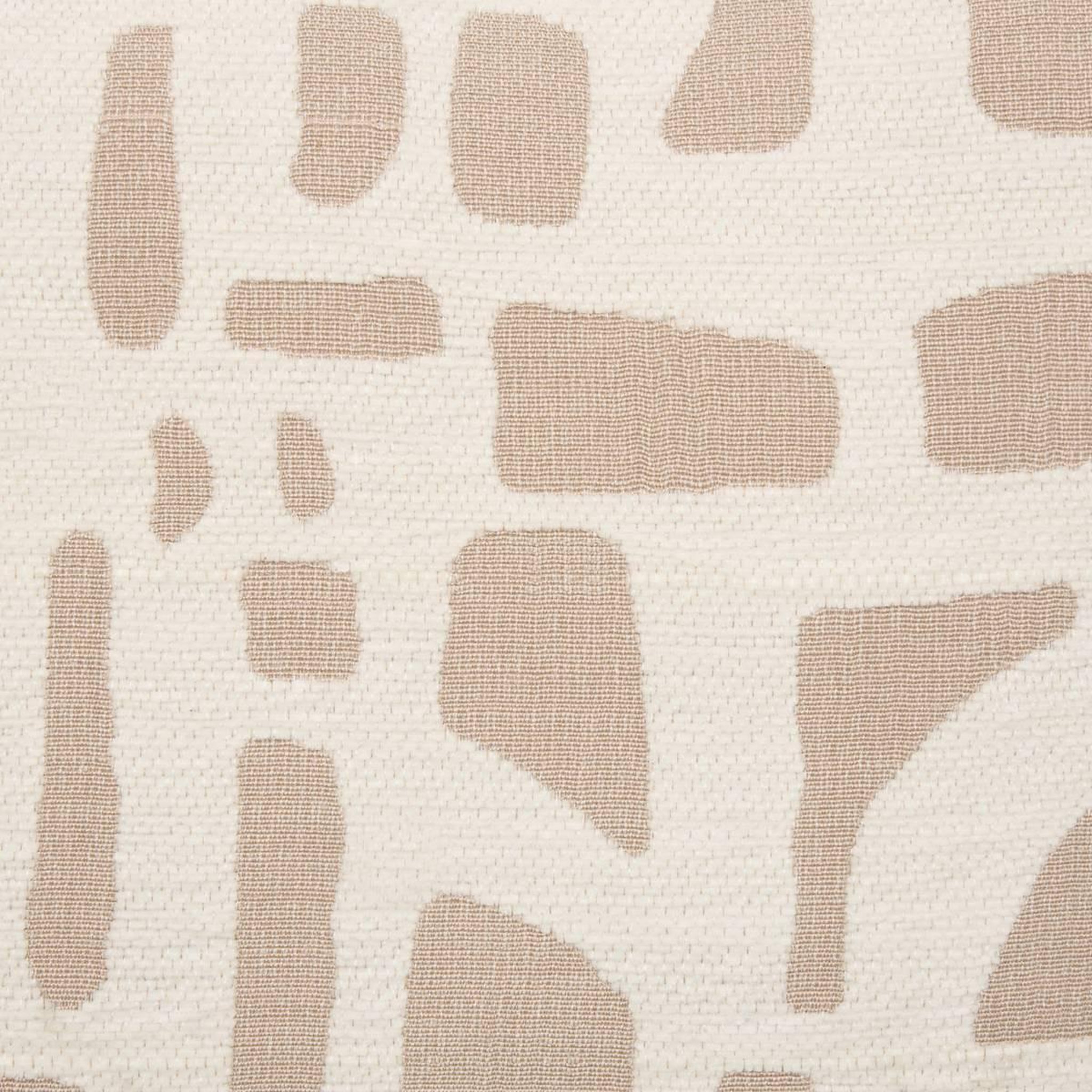 Voir la diapositive 4 : ATMOSPHERA Coussin déco jacquard  marlia  40x40cm beige