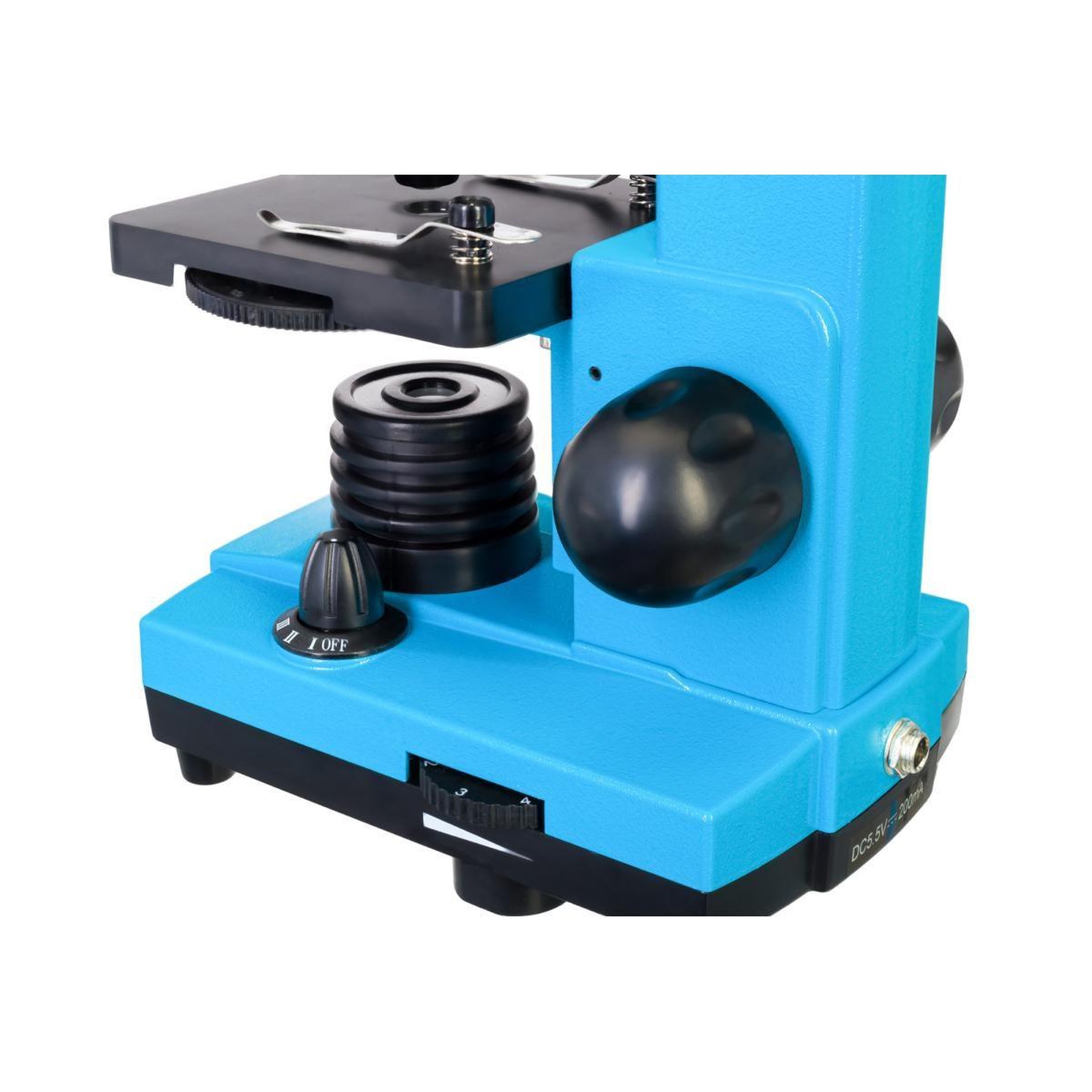 Voir la diapositive 5 : LEVENHUK Microscope  rainbow 2l azure (en)