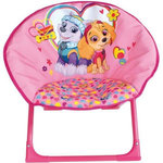 Fun House Fauteuil - Chaise - Bebe - Enfant FUN HOUSE PAT'PATROUILLE Stella Everest Siege lune - Pliable - H.47 x l.54 x P.42 cm - Pour enfant