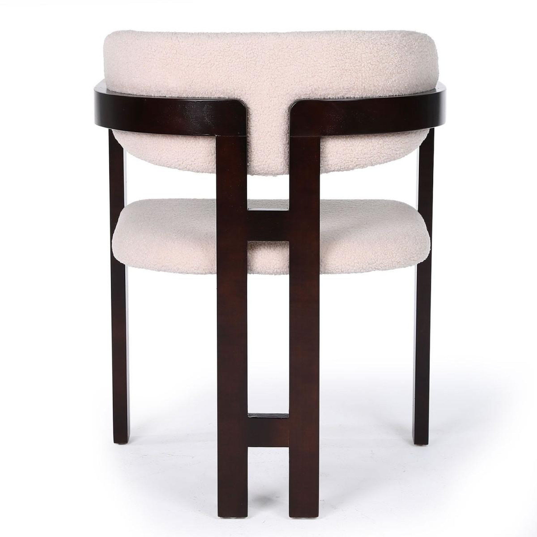 Voir la diapositive 6 : Paris Prix Lot de 2 chaises en tissu bouclette  yoroi  79cm beige
