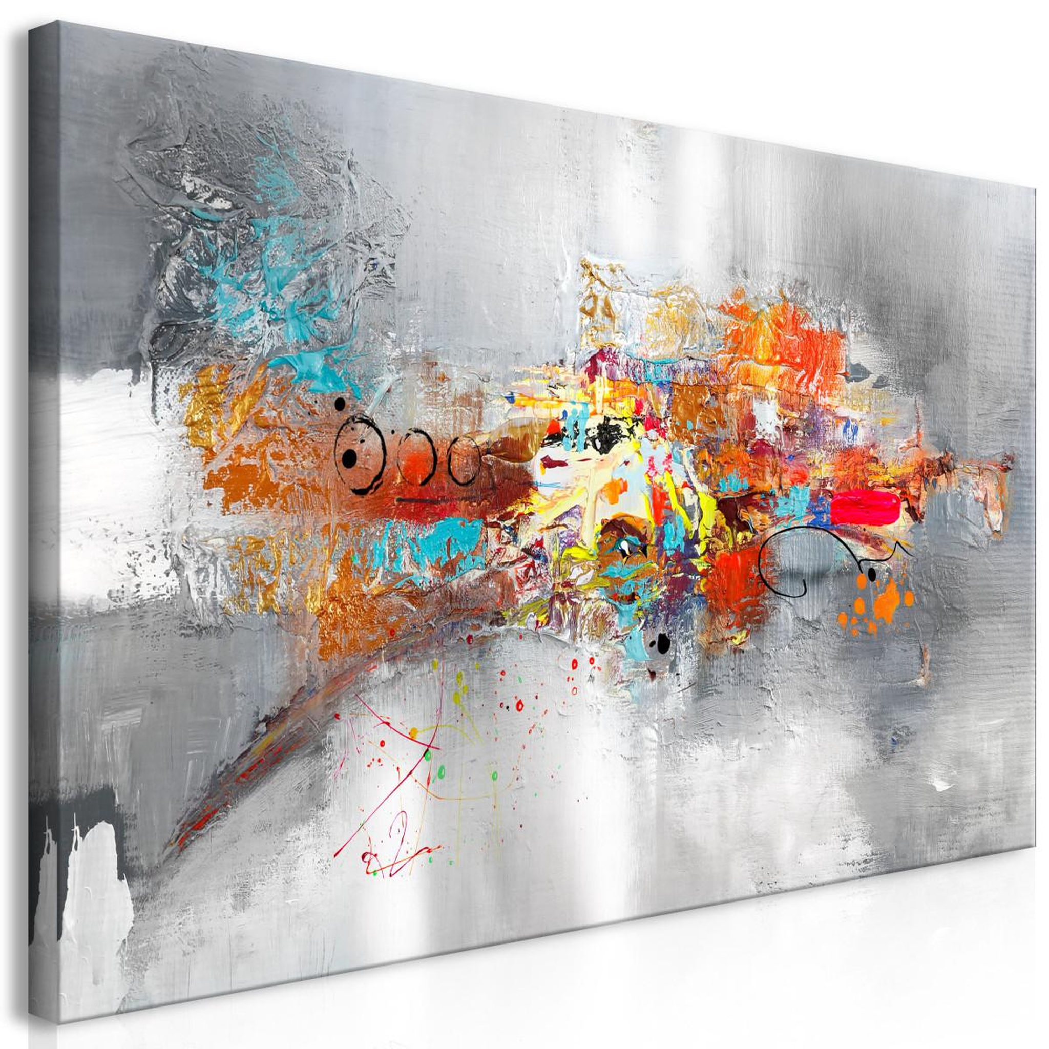 Paris Prix Tableau imprimé  dominant wide. Coloris disponibles : Multicolore