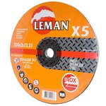 Leman Disques fer fins à tronçonner Ø 230 mm