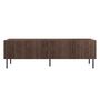 Voir la diapositive 5 : BEST MOBILIER Salvador - meuble tv - effet bois - 4 portes - 191 cm