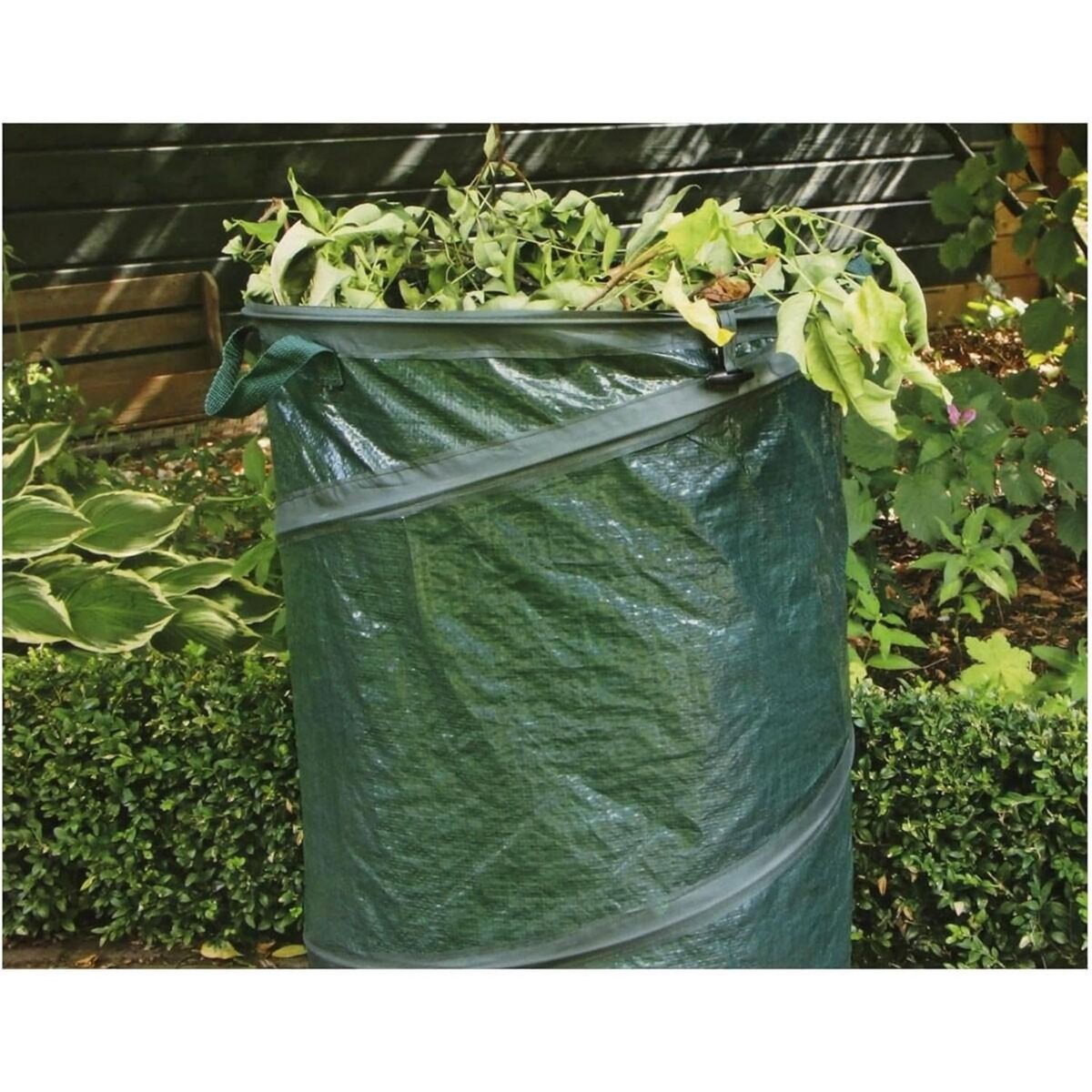 KZ GARDEN Sac de jardin 120 Litres avec Poignées Pliable Jardinage Dechets Verts Compost KZ GARDEN