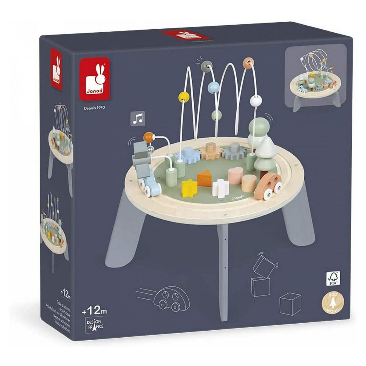 Juratoys-Janod Table d activite sweet cocoon