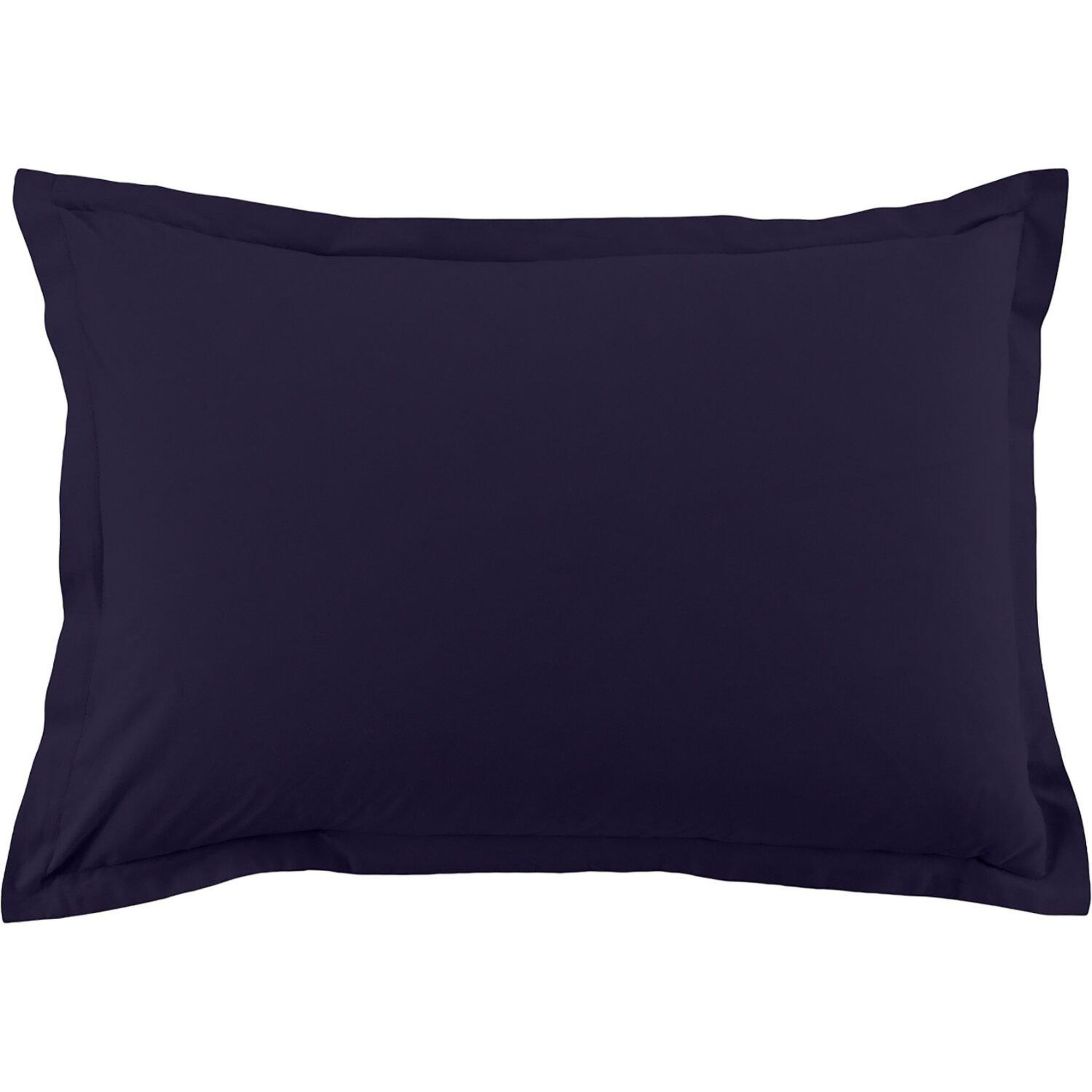 Voir la diapositive 1 : Home collection Paire de taies d'oreiller 100% coton 57fils