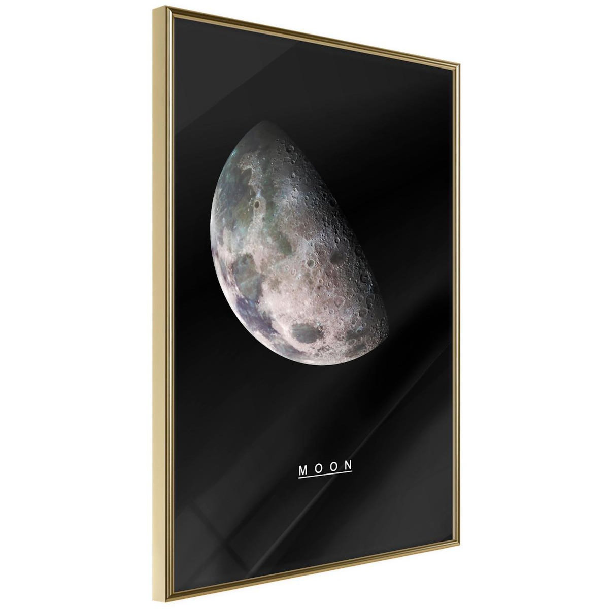 Paris Prix Affiche Murale Encadrée  The Solar System Moon