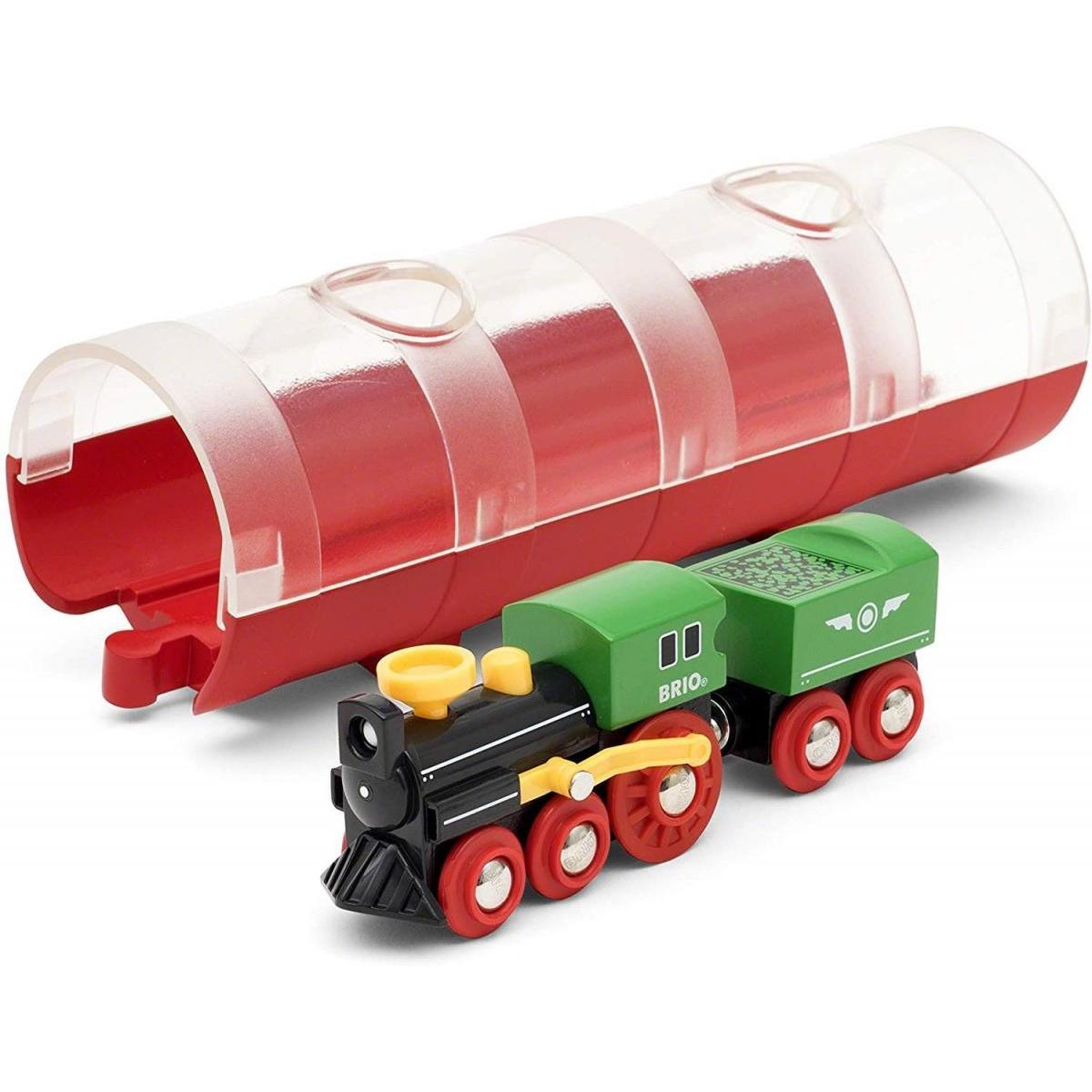 Voir la diapositive 2 : Brio 33892 Train a vapeur et tunnel