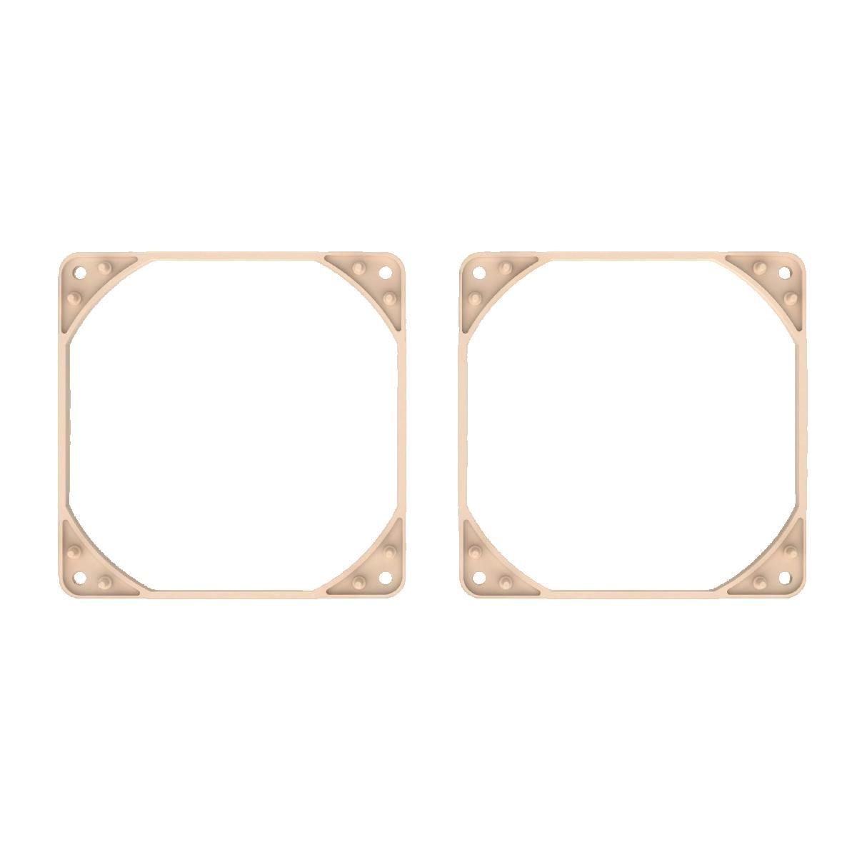 Noctua Kit de entretoises d'air Noctua NA-IS1-12 Sx2 marron et beige