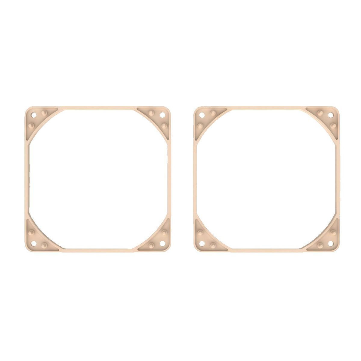 Noctua Kit de entretoises d'air Noctua NA-IS1-12 Sx2 marron et beige