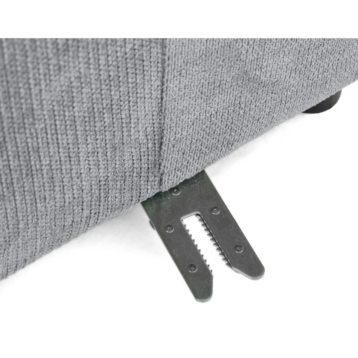 LISA DESIGN Debbie - module d'assise gauche en tissu texturé