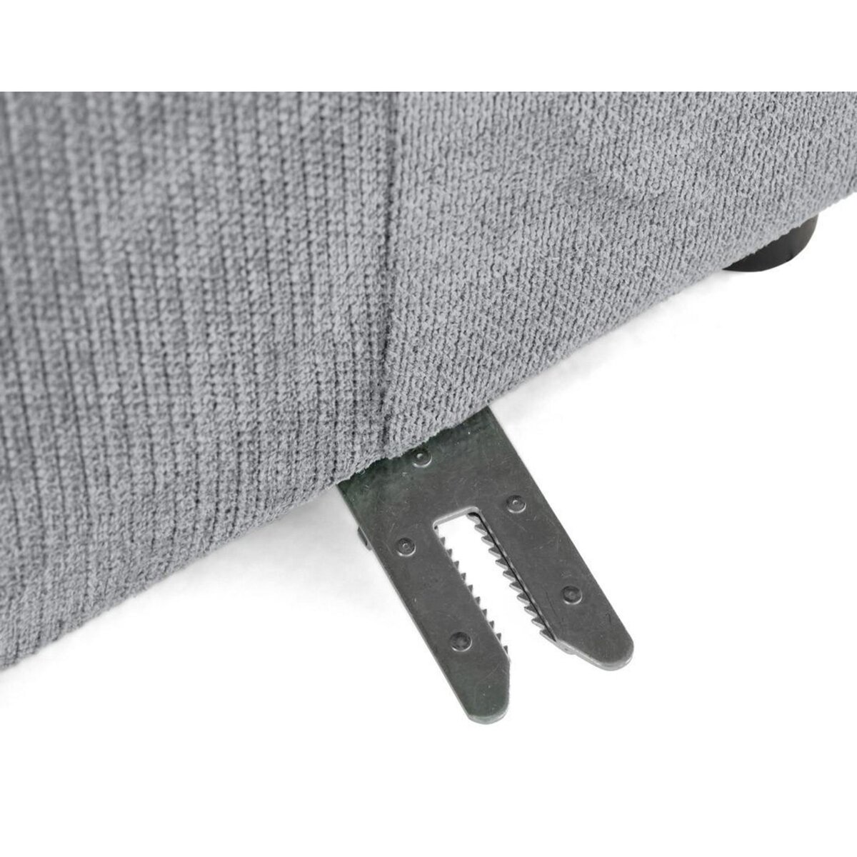 LISA DESIGN Debbie - module d'assise gauche en tissu texturé