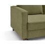 Voir la diapositive 5 : LISA DESIGN Jake - canapé d'angle droit 4 places convertible avec coffre en tissu velours relief
