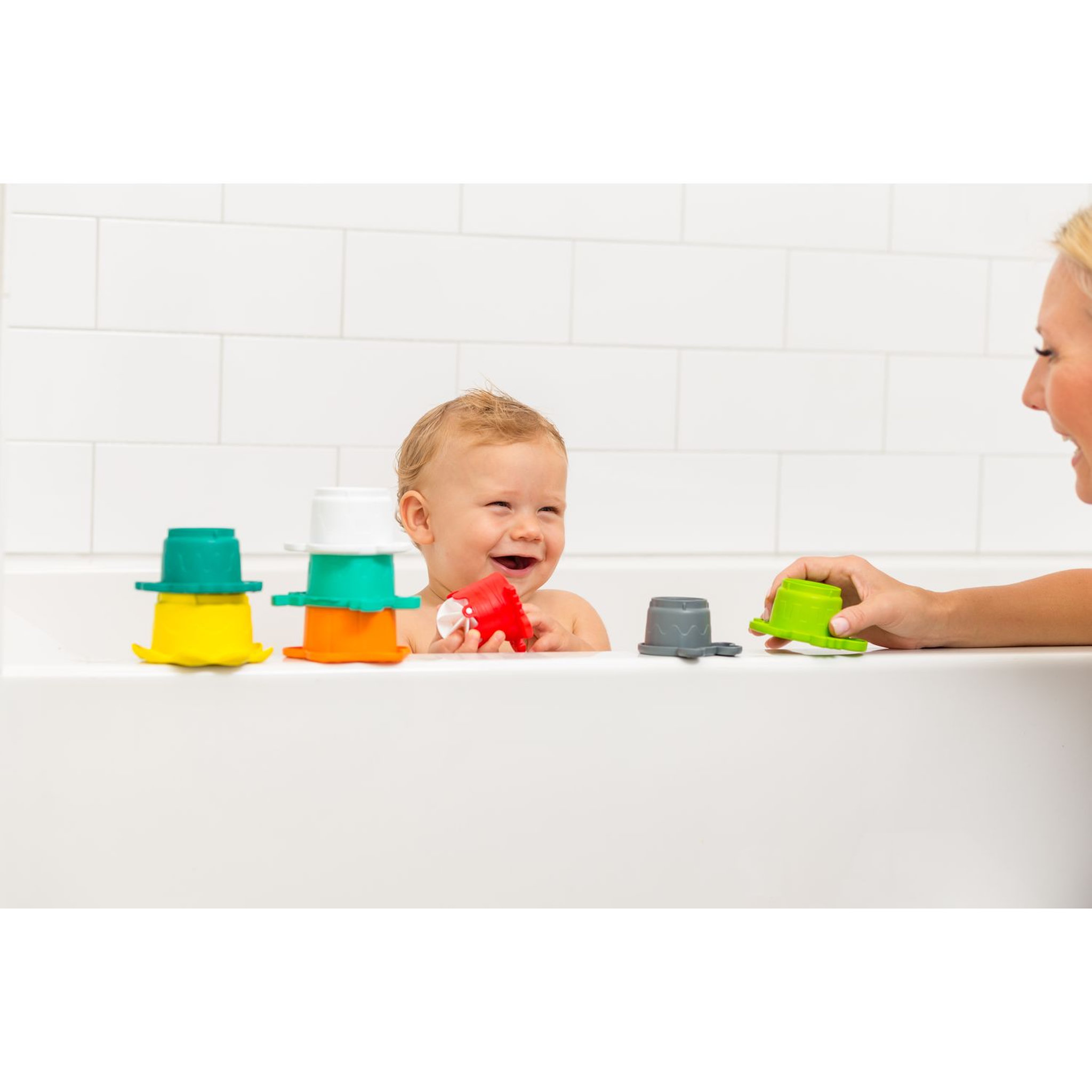 Voir la diapositive 4 : INFANTINO Jeu de bain - Coffret de bain 17 pièces - Orque