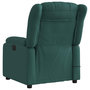 Voir la diapositive 4 : VIDAXL Fauteuil de massage inclinable electrique Vert fonce Tissu
