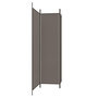 Voir la diapositive 4 : VIDAXL Cloison de separation 3 panneaux Anthracite 150x220 cm Tissu