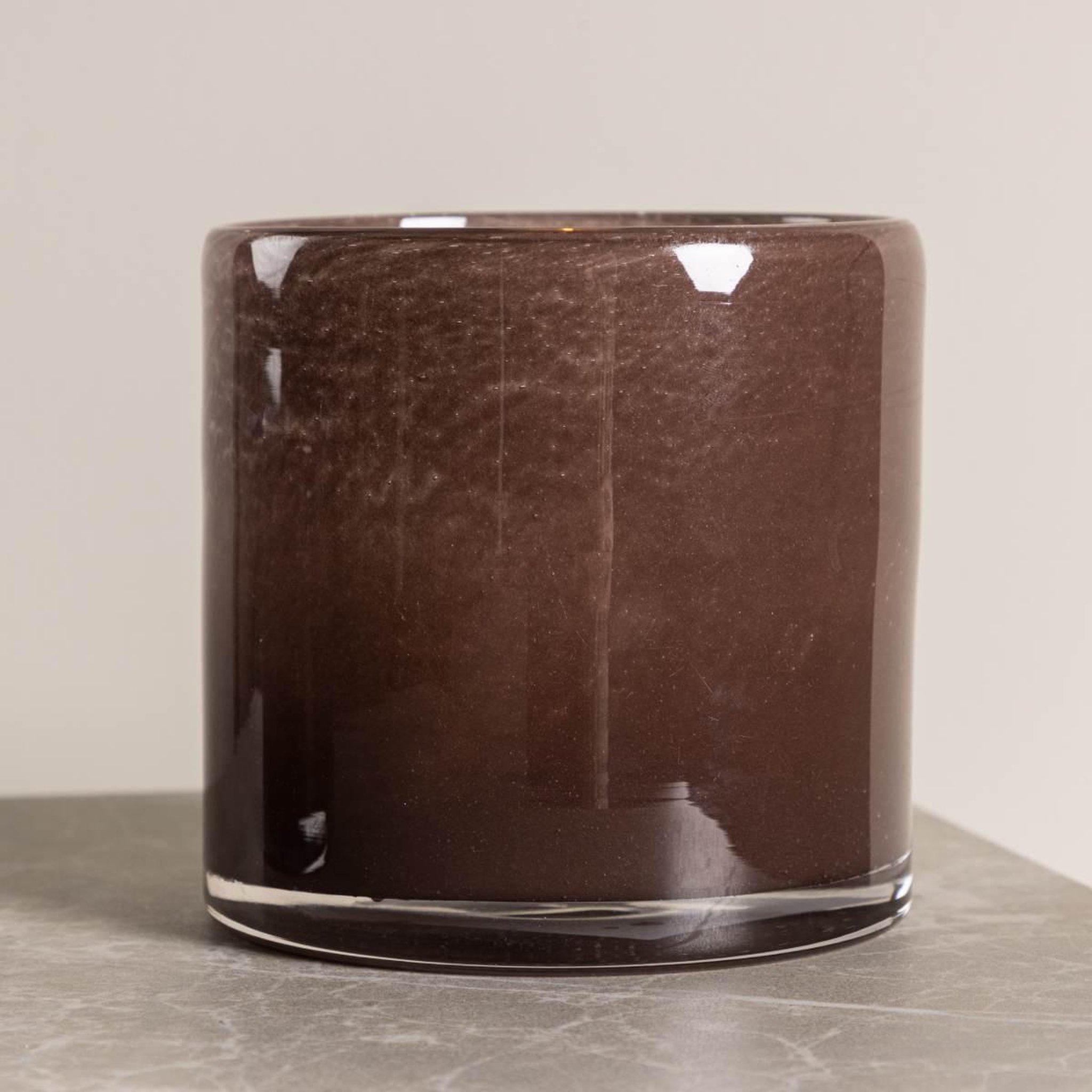 Voir la diapositive 4 : Paris Prix Photophore déco  gloria  12cm marron