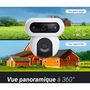 Voir la diapositive 4 : EZVIZ Caméra de surveillance H90 - Double optique 2K+ motorisée