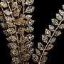 Voir la diapositive 2 : ATMOSPHERA Branche 5 Feuilles  Galerie des Merveilles  100cm Or