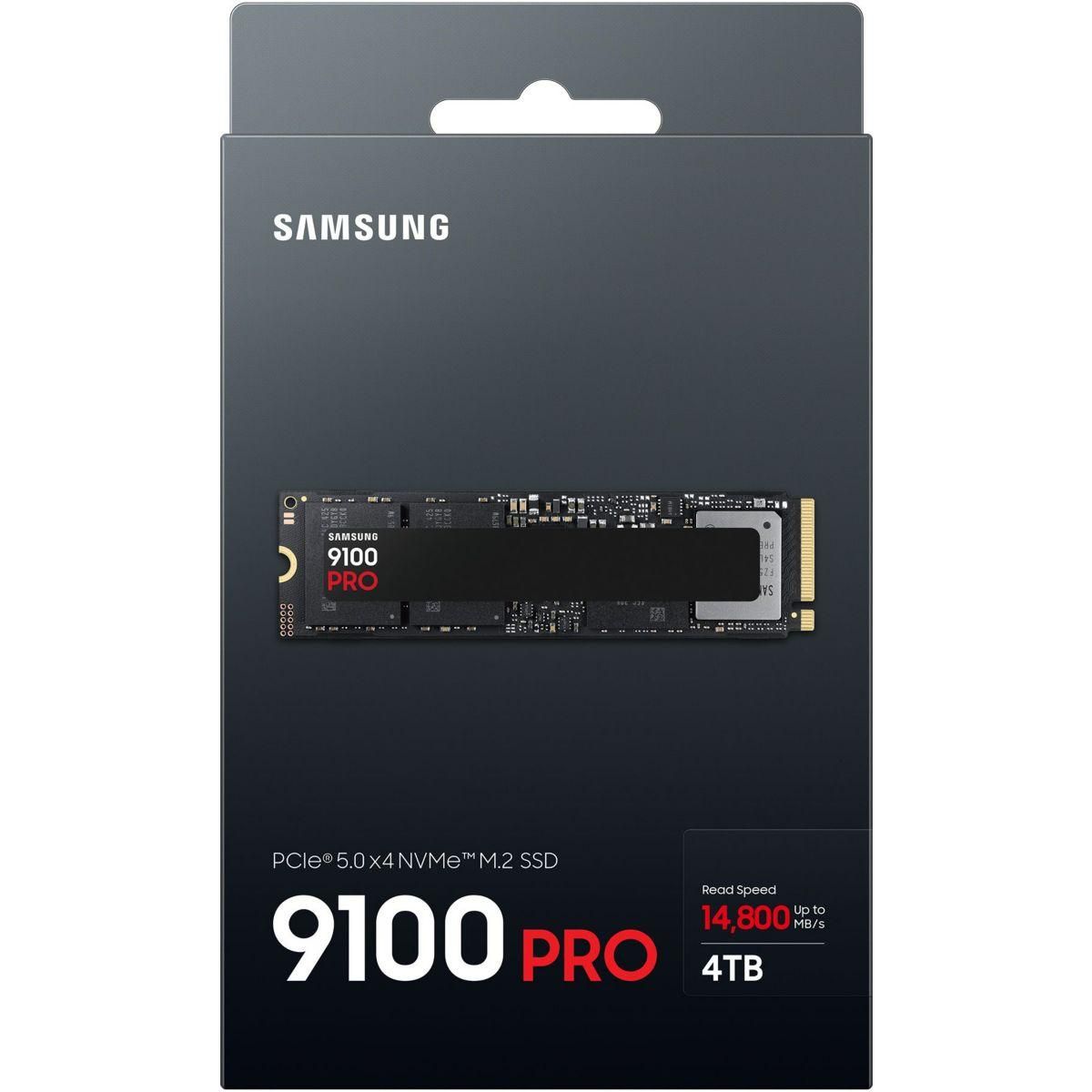 Samsung Disque dur SSD interne 4To  9100 PRO NVMe M.2