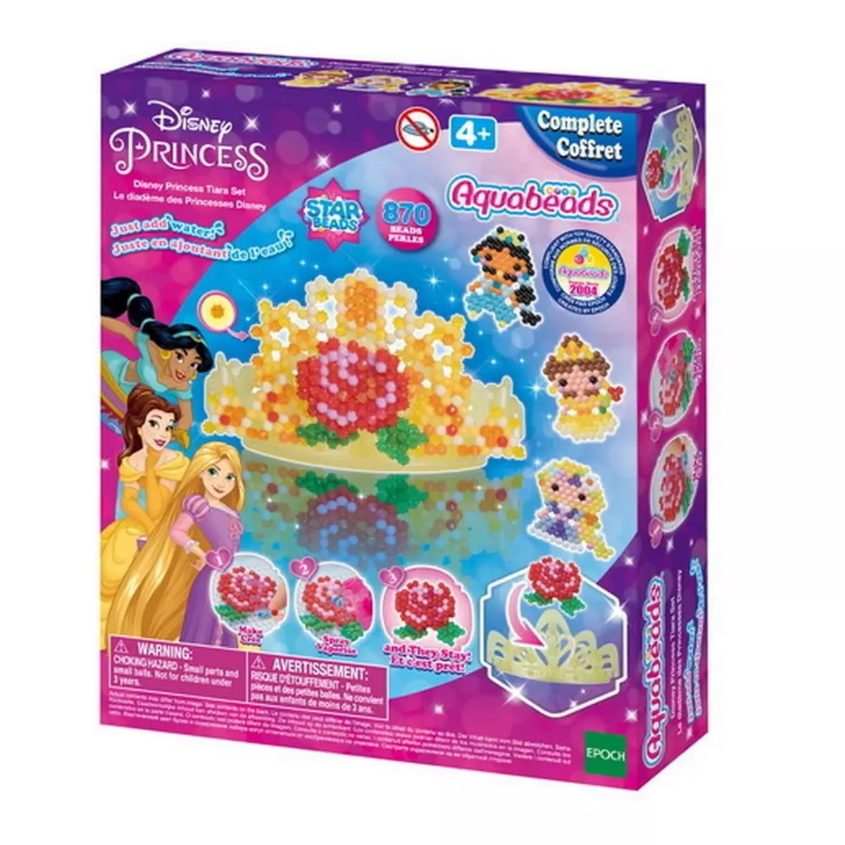 Aquabeads Perles Aquabeads : Le diadème des Princesses Disney