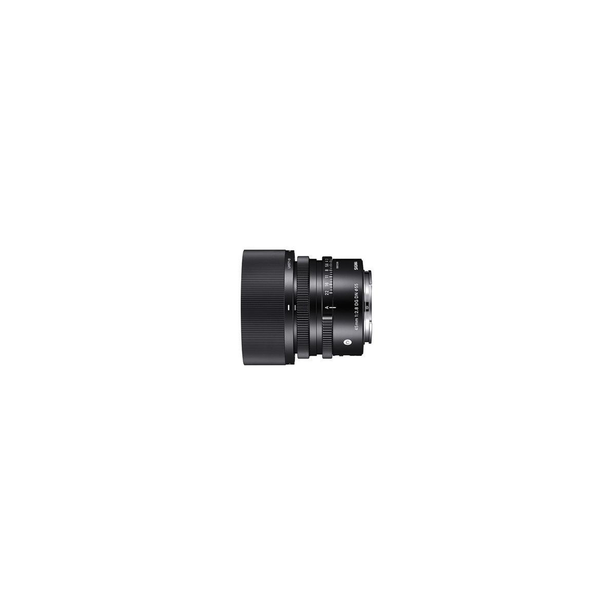 Voir la diapositive 3 : Sigma Sigma 45mm f2.8 dg dn milc objectif standard noir