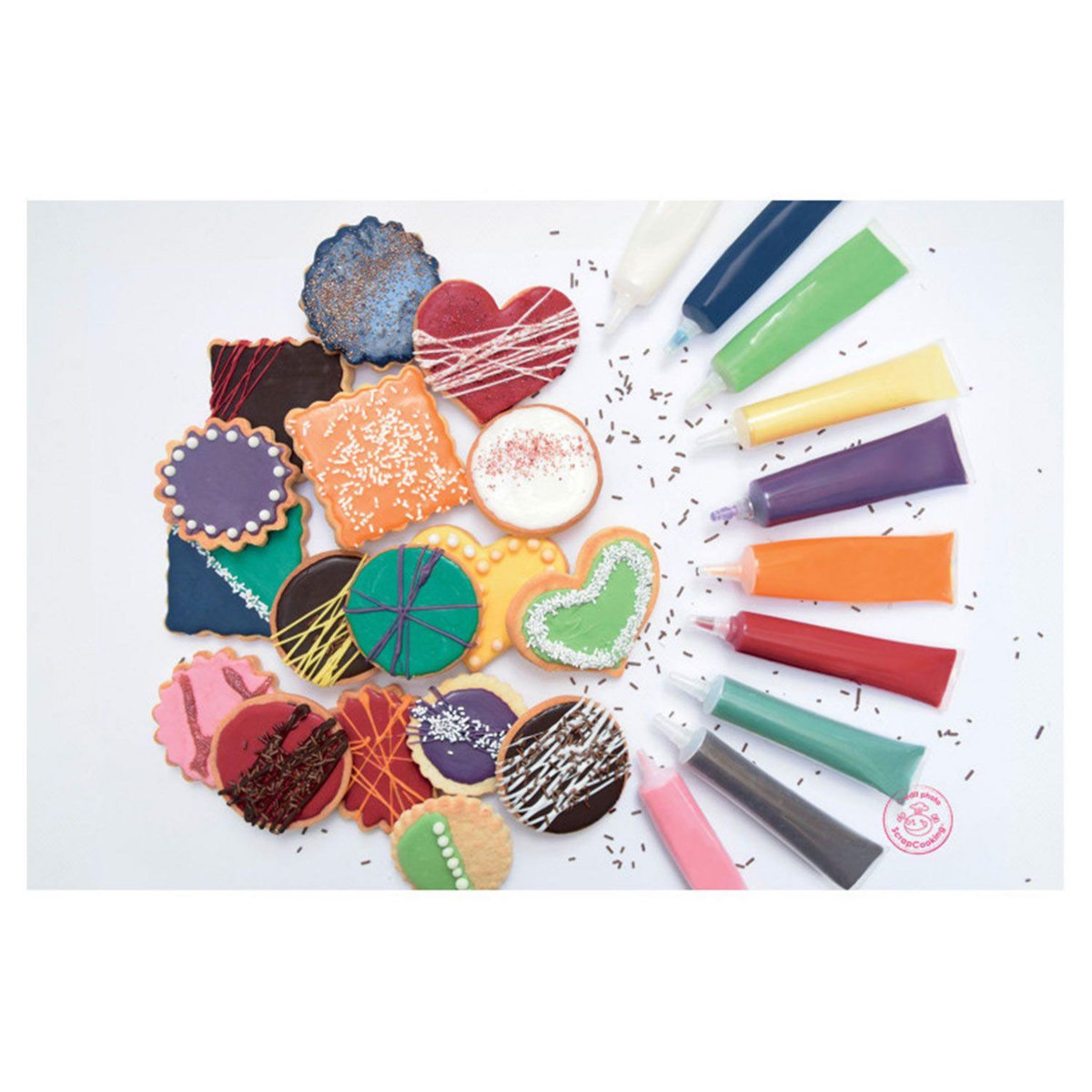 SCRAPCOOKING 4 stylos au chocolat Edition Noël