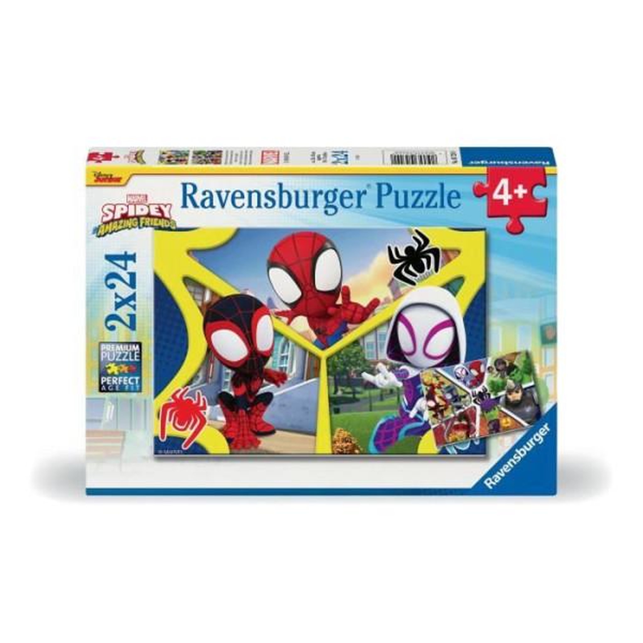 RAVENSBURGER Puzzle 2x24 pieces spidey & compagnie - des 4 ans ravensburger