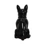 Voir la diapositive 2 : Paris Prix Sculpture Design Chien  Dude  37cm Noir