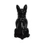 Voir la diapositive 2 : Paris Prix Sculpture Design Chien  Dude  37cm Noir