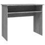 Voir la diapositive 2 : VIDAXL Bureau Sonoma gris 90x50x74 cm Bois d'ingenierie