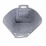 Voir la diapositive 3 : Paris Prix Panier de Rangement  Feutre Pliable  20cm Gris