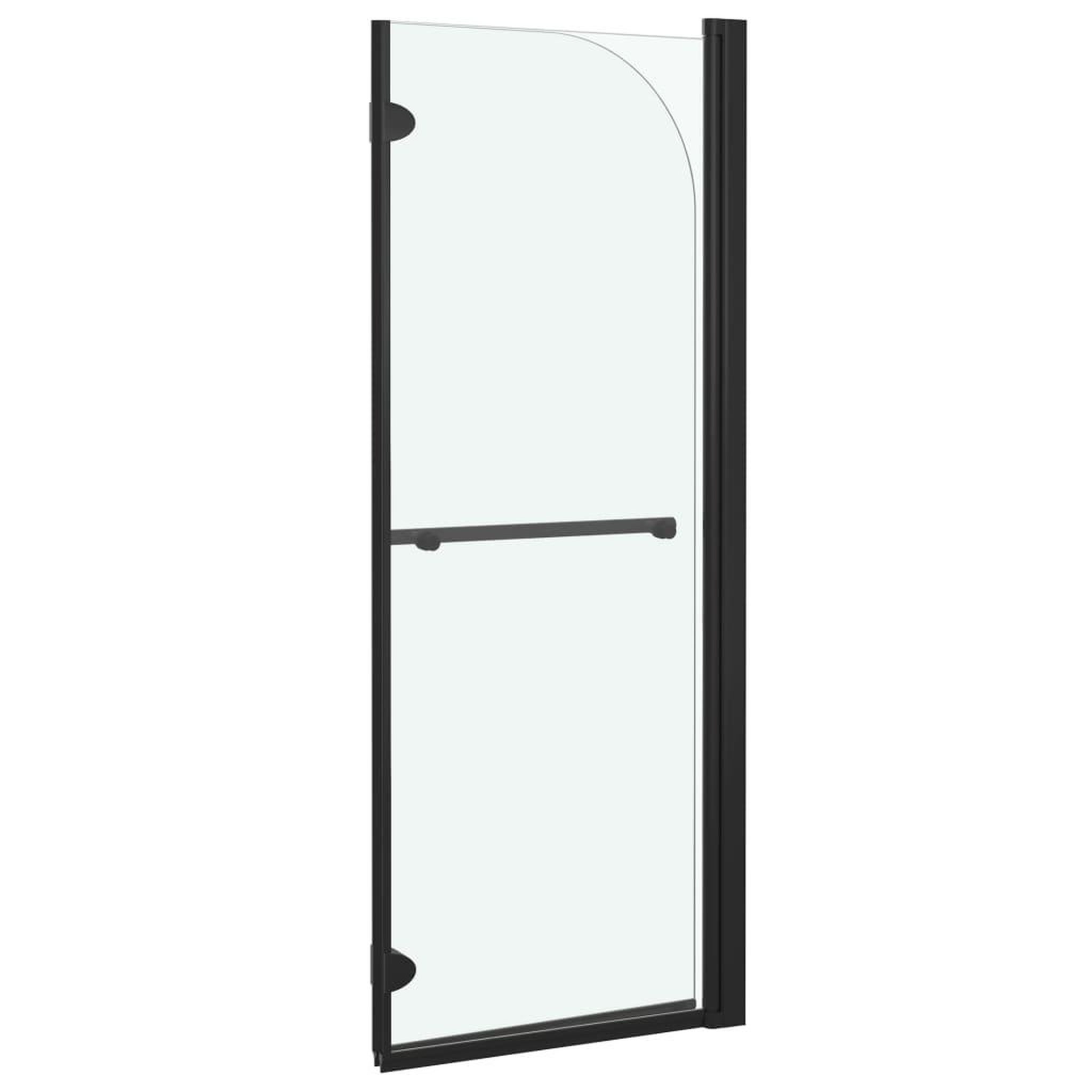 Voir la diapositive 4 : VIDAXL Cabine de douche pliable 2 panneaux ESG 95x140 cm Noir