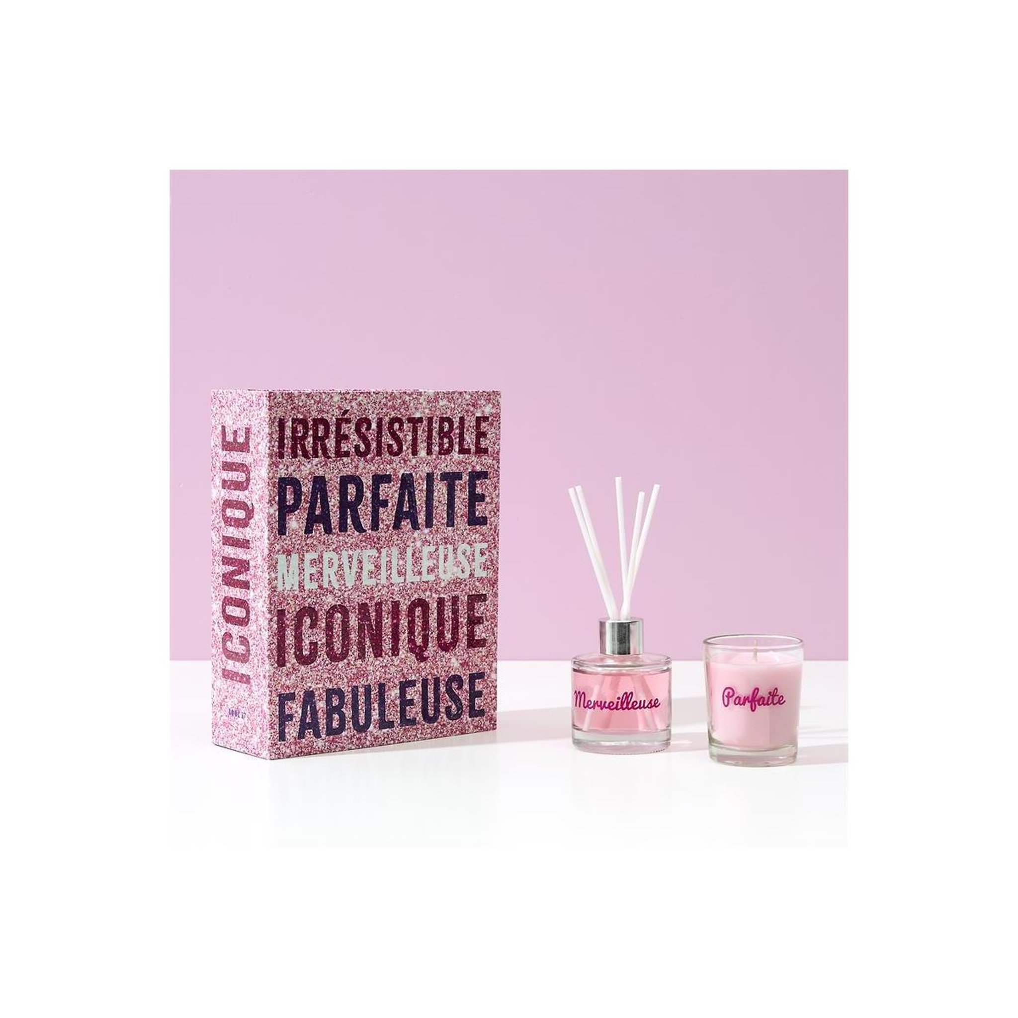 Voir la diapositive 6 : The concept Factory Coffret Senteur Parfumée  Paillette  18cm Framboise & Fruits Rouges