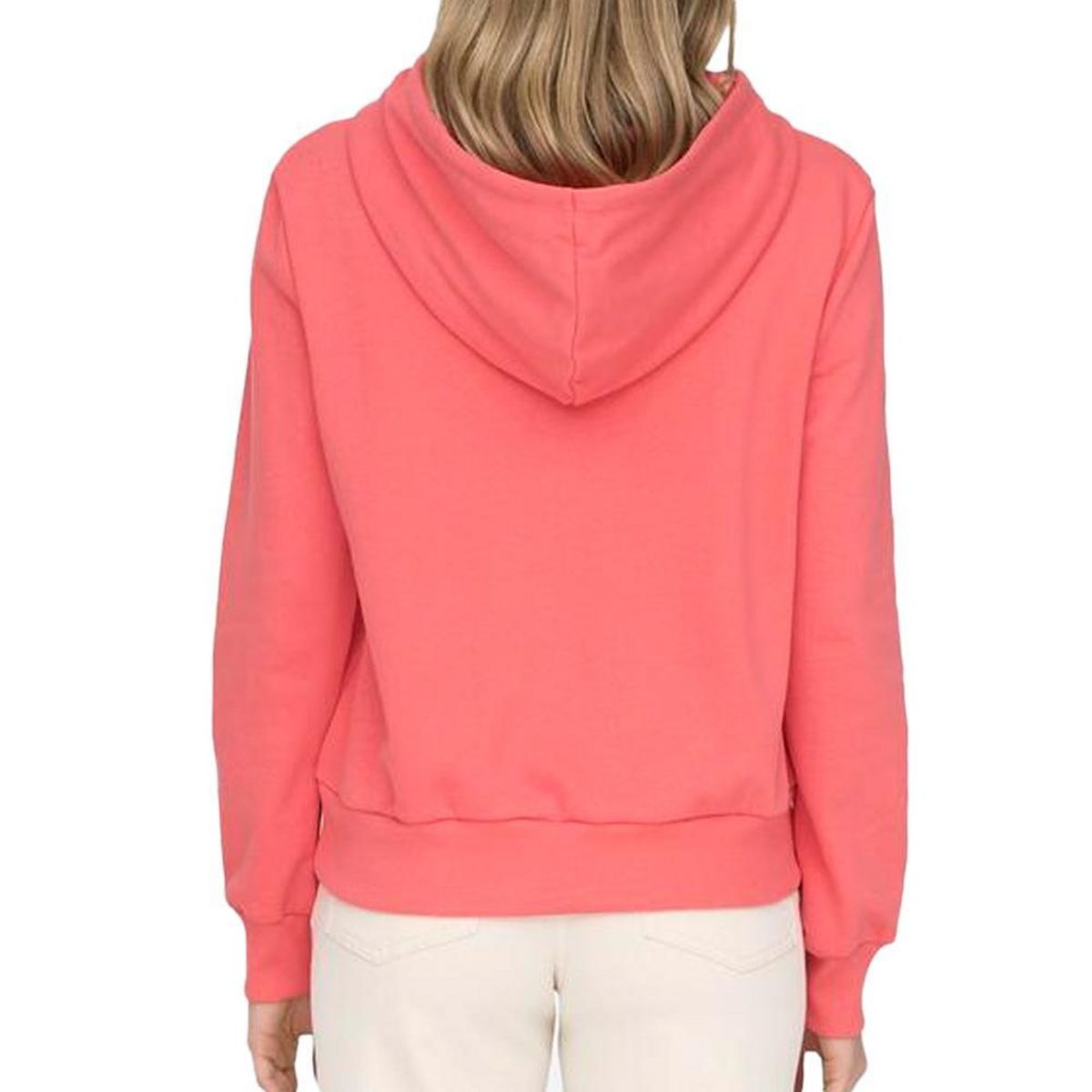 Only Sweat à capuche Corail Femme Only Noli