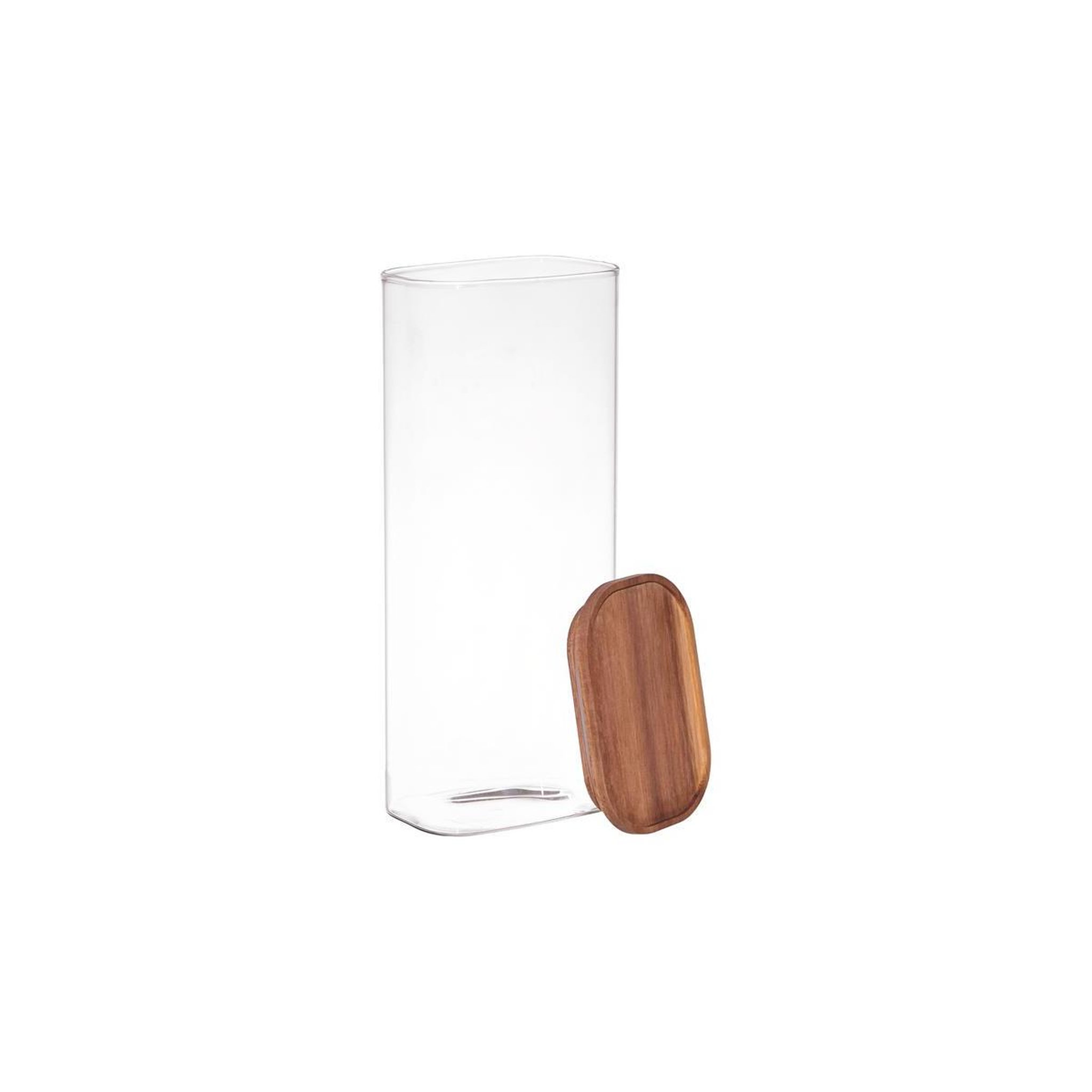 Voir la diapositive 4 : The Home Deco Factory Bocal de conservation  heritage  2l transparent & marron