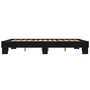 Voir la diapositive 5 : VIDAXL Cadre de lit sans matelas noir 150x200 cm