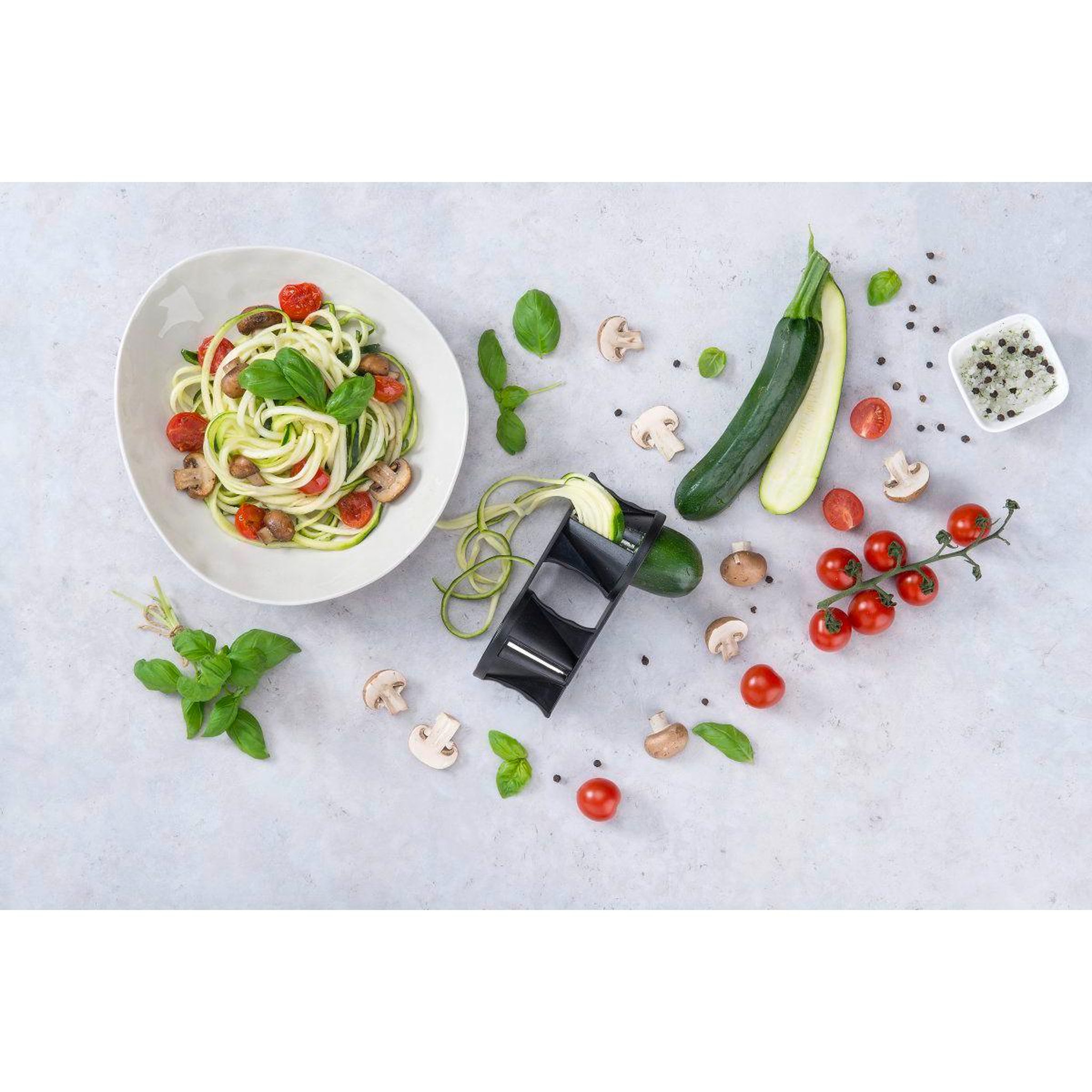 Voir la diapositive 2 : Fackelmann Taille légumes en spirale 16 cm fackelmann