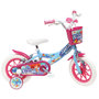 Voir la diapositive 1 : Vélo enfant - Modème 12'' Sea-Life pour enfant de 85/100 cm avec stabilisateurs à molettes - 1 Frein - Panier avant et roue à batons.