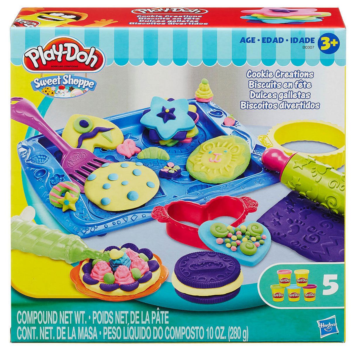 PLAY-DOH Pâte à modeler, les cookies
