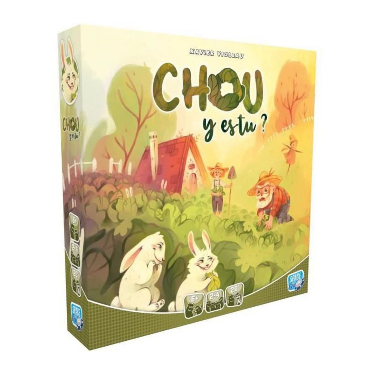 Asmodee Chou y es tu - Asmodee - Jeu simple d'observation et de strategie - Des 6 ans