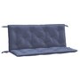 Voir la diapositive 2 : VIDAXL Coussins de banc de jardin lot de 2 bleu marine 120x50x7 cm