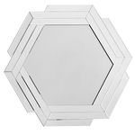 Paris Prix Miroir Mural Design  Artemis  85cm Argent