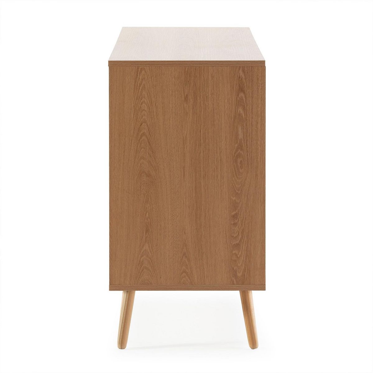 VS VENTA-STOCK Buffet Lluvia 3 portes en chêne, largeur 120 cm