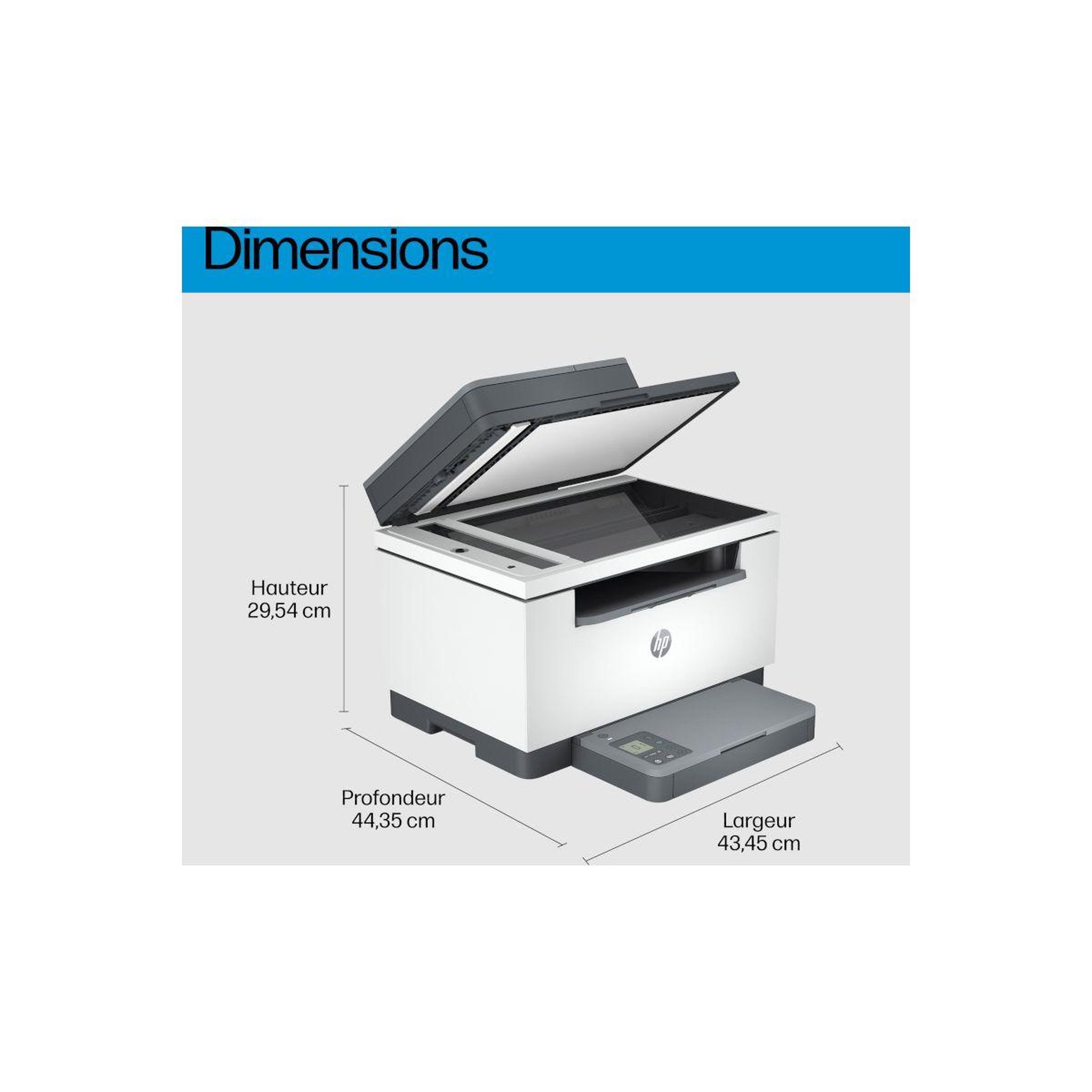 Voir la diapositive 5 : HP Imprimante multifonction laserjet m234sdw