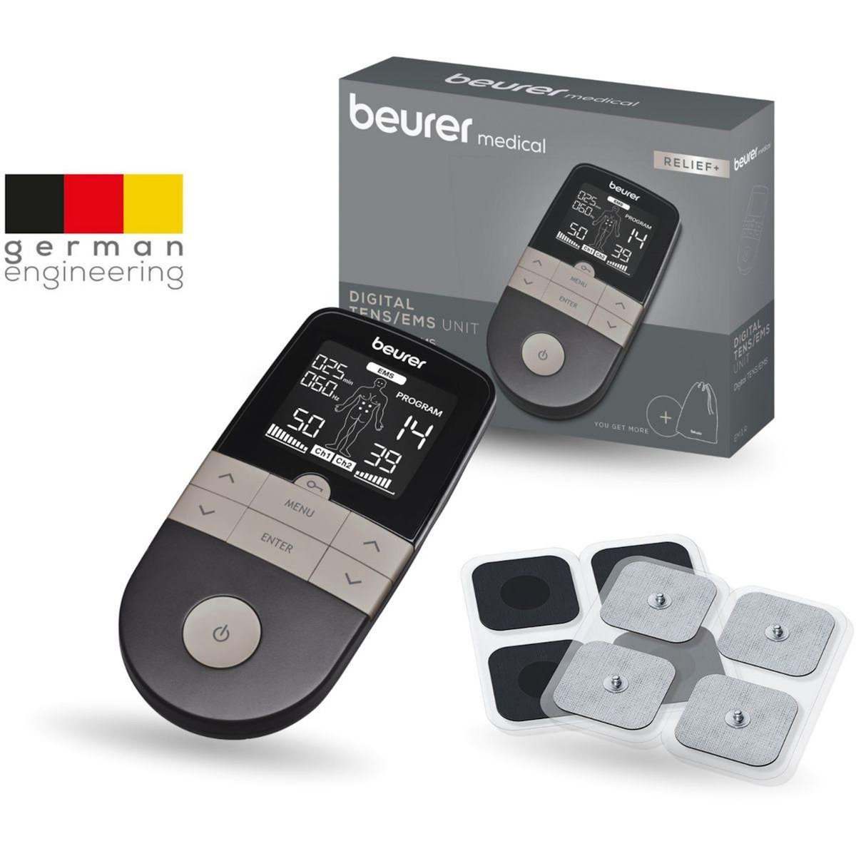 Beurer Appareil électrostimulation EM 1 R Relief+