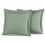 Voir la diapositive 1 : Sensei Maison Lot de 2 taies d'oreiller en percale de coton SOFT PERCALE